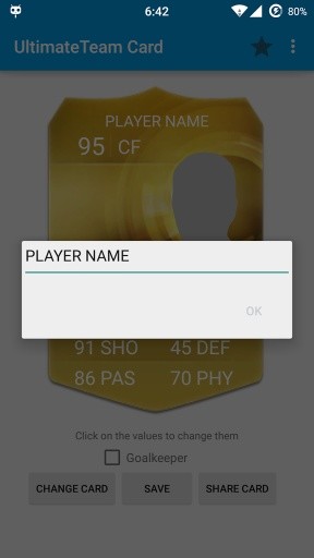 UltimateTeam Card Creator截图4