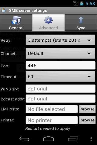 AndSMB (samba client)截图2