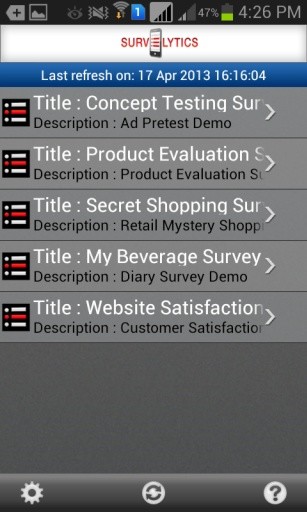 Survelytics - Mobile Surveys截图3