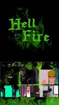 Hell Fire Kika Keyboard Theme截图2