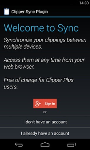 Clipper Sync Plugin截图1