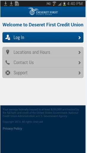 Deseret 1st CU Mobile Banking截图4