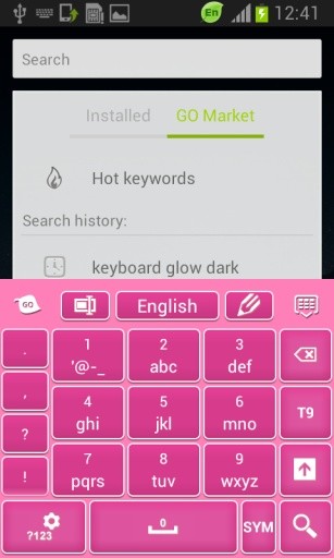键盘粉红色截图6