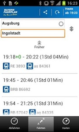 Bayern-Fahrplan截图2