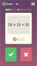 Speedy Math Brain Training Math Game截图1