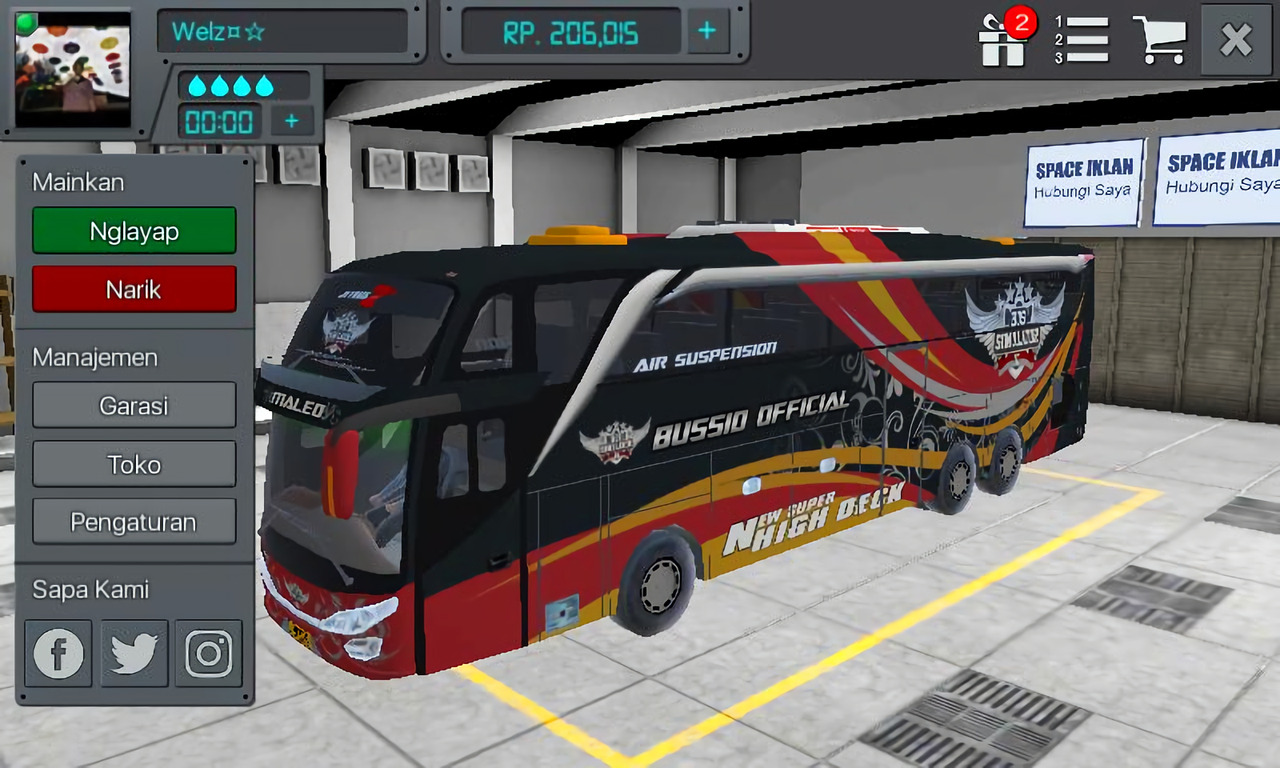 livery Bus Simulator Indonesia (BUSSID)截图4