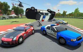 Police Car Drift Race截图1