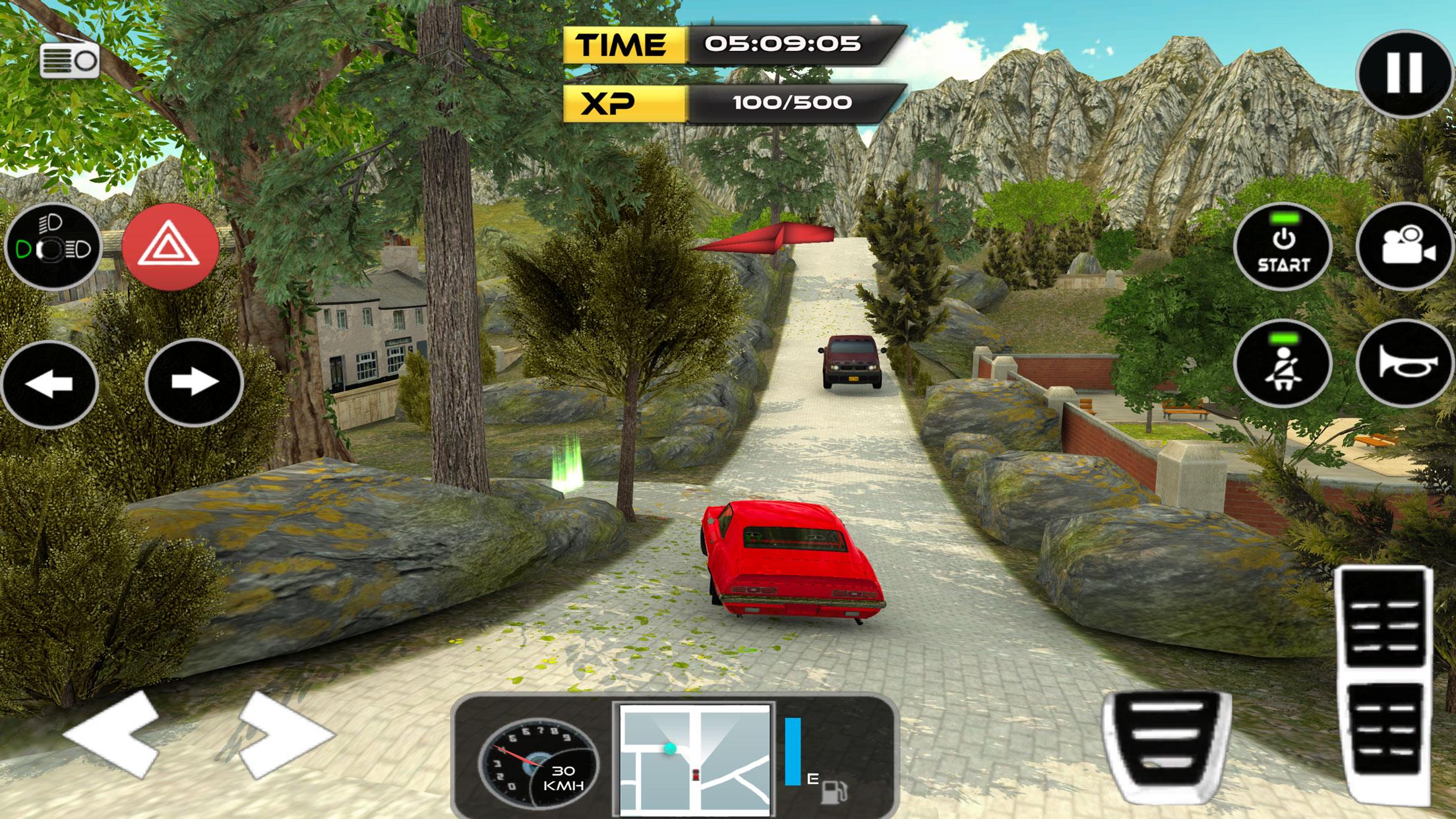 Classic Car Driving & Parking Simulator截图4