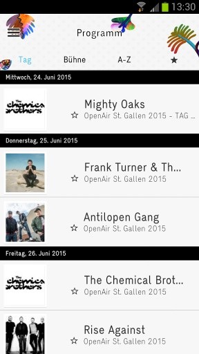 OpenAir St.Gallen Buddy截图3