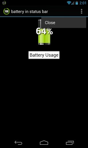 battery in status bar截图3