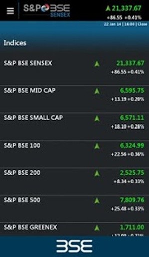 手机上的证券 BSEIndia on Mobile截图6