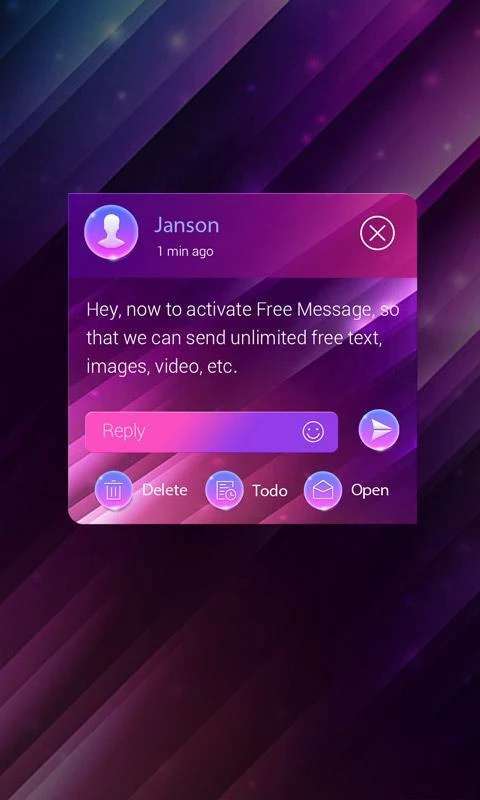 (FREE) GO SMS GRADIENT THEME截图4