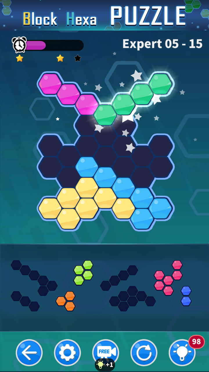 Block Hexa Puzzle截图2