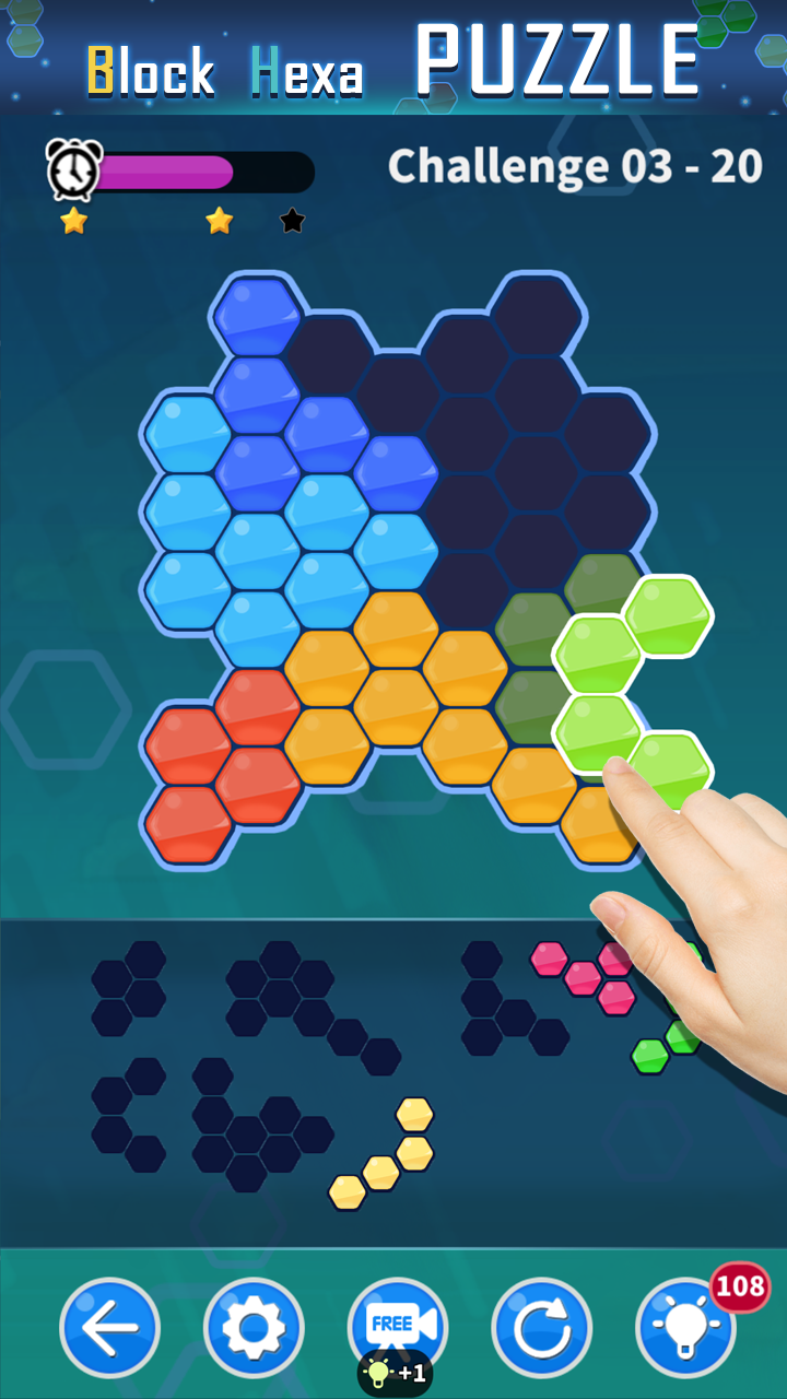 Block Hexa Puzzle截图1