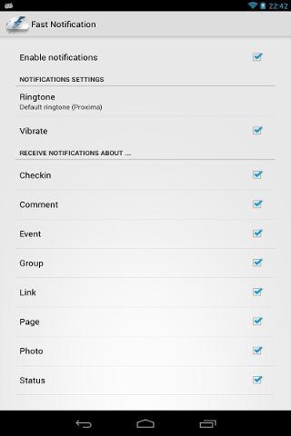 Fast Notification for Facebook截图1