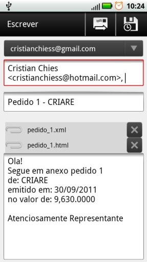 CriareSalesLite-Força de Venda截图8