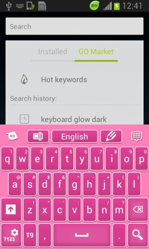 键盘粉红色截图2