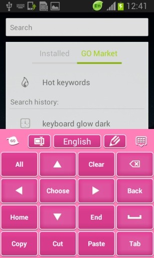 键盘粉红色截图5