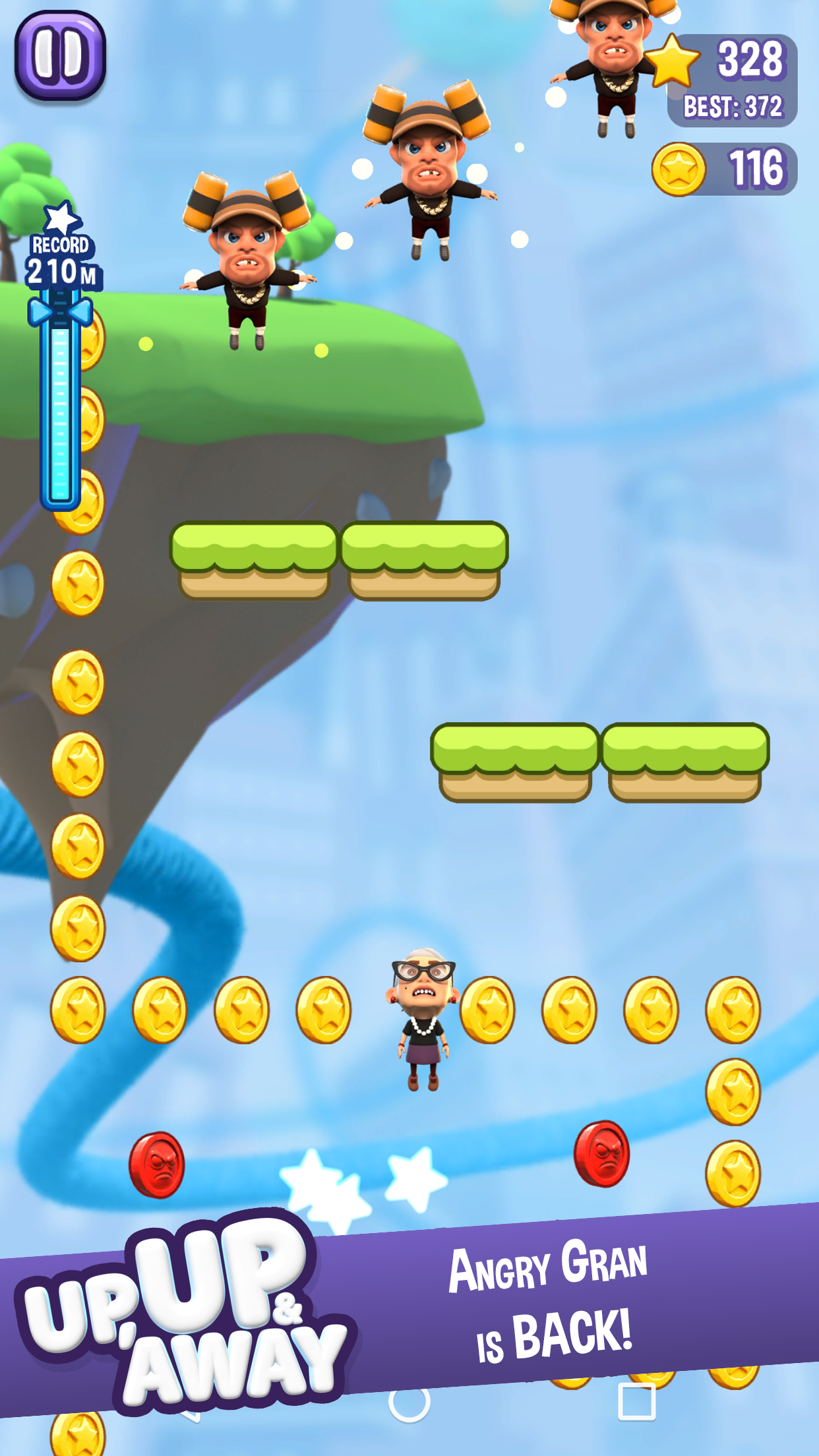 Angry Gran Up Up and Away - Jump截图1