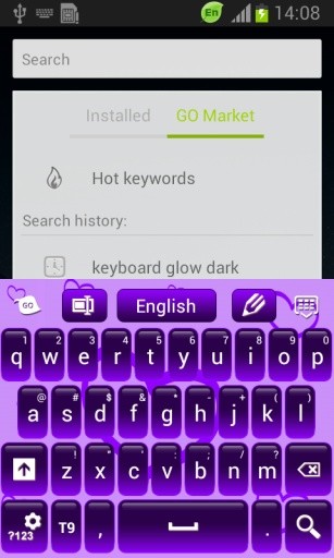 紫色发光键盘截图8