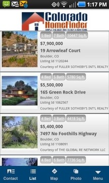 Colorado Home Finder Mobile App截图