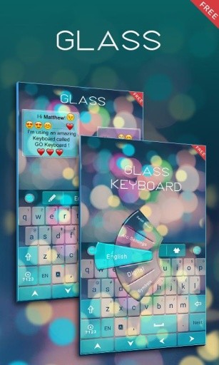 Z Glass GO Keyboard截图1