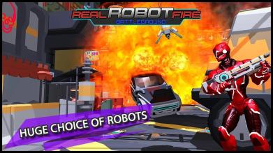 Real Robot Fire Battleground   Scifi Firing截图5