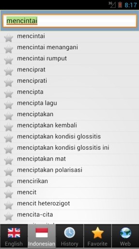 Indonesian best dict截图9