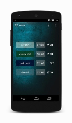 Shift Work Schedule截图6