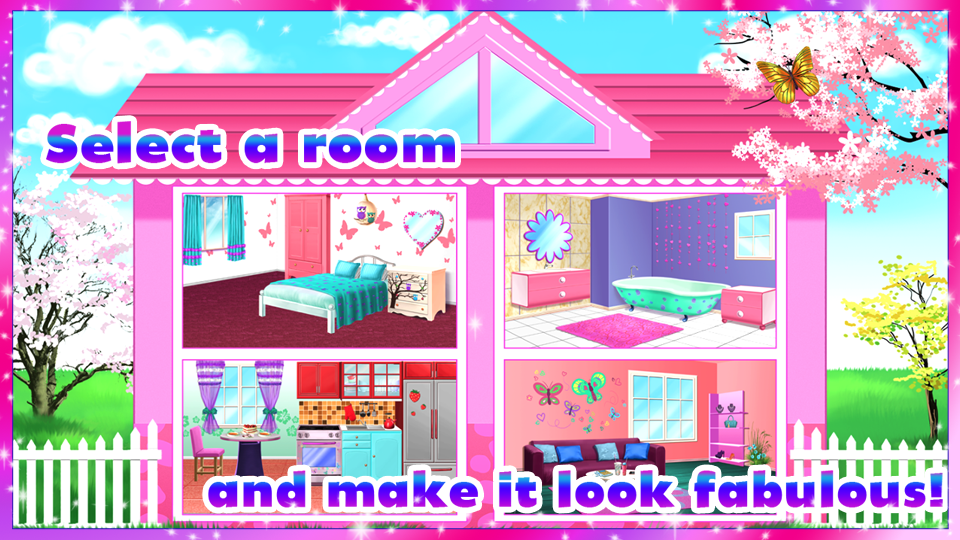 Girly House Decorating Game截图1