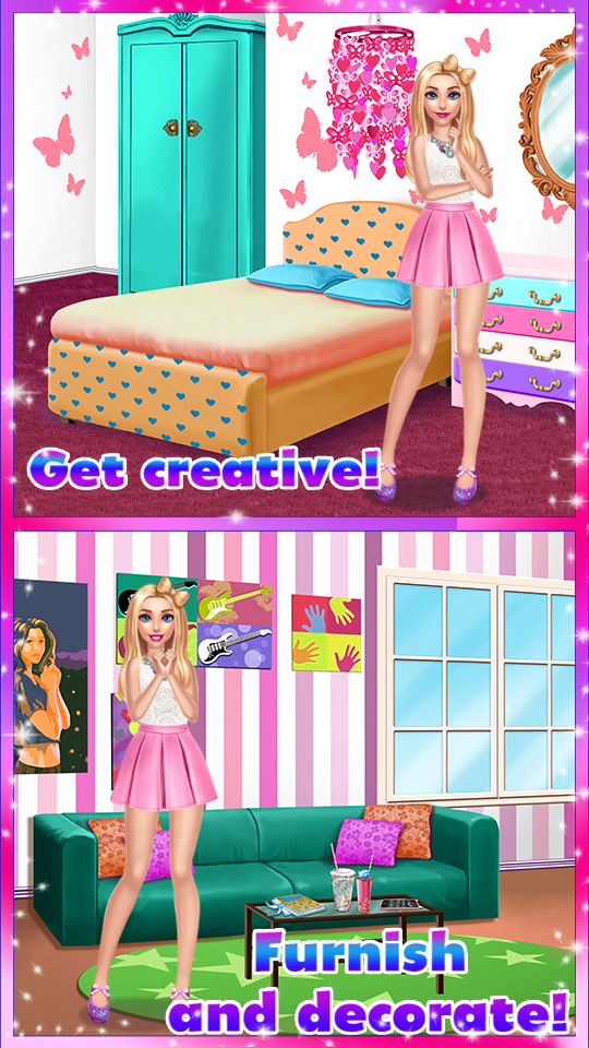 Girly House Decorating Game截图2