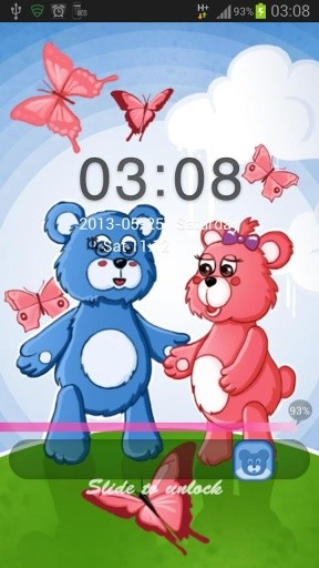 GO Locker Theme teddy bears截图3