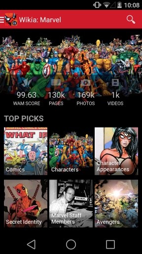 Wikia: Marvel截图1