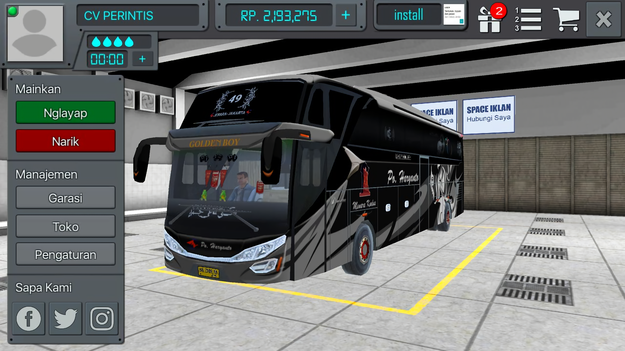 livery Bus Simulator Indonesia (BUSSID)截图5