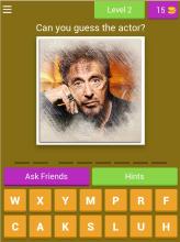 Guess the Popular Actor  Quiz Game截图3