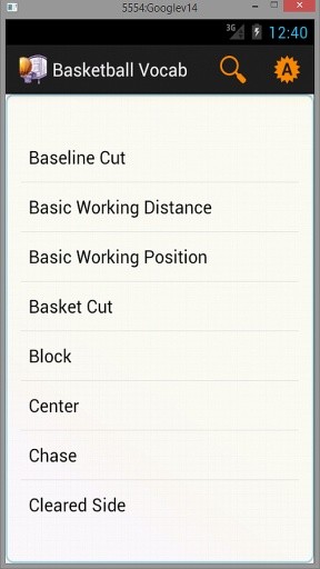 Basketball Vocab截图1