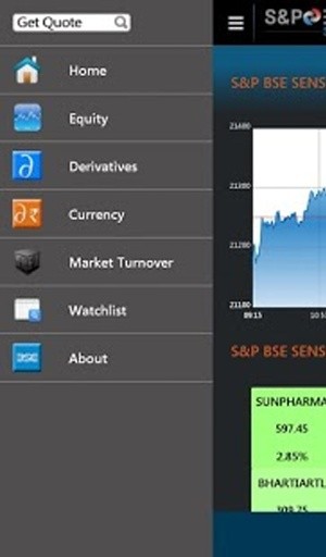 手机上的证券 BSEIndia on Mobile截图4