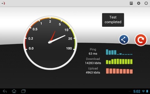 Meter.Net - speedtest截图2