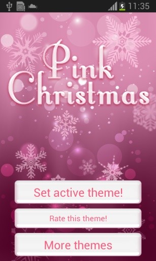 粉红色的圣诞节去键盘截图3