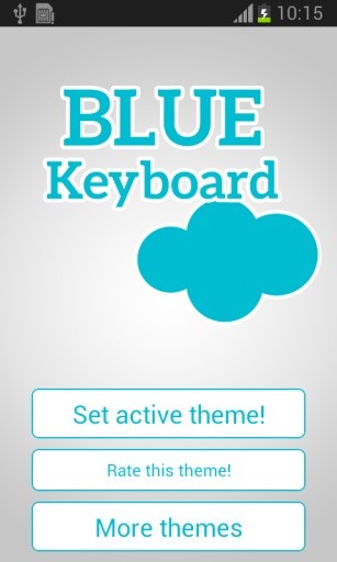蓝色的键盘截图7