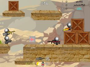 Stickman Multiplayer Shooter截图3