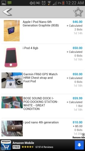 Hidden Auctions - eBay S...截图5