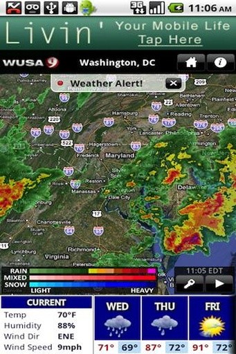 WUSA 9 WEATHER截图3