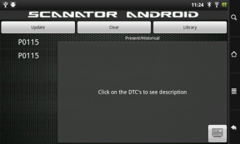 Scanator Android (OBDII)截图3