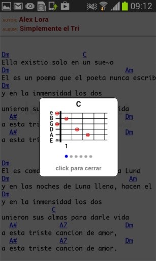 Tabs &amp; Chords in Spanish截图3