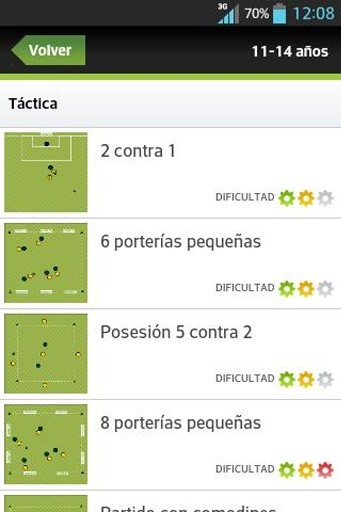 Ejercicios Fútbol Base截图3