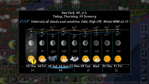 Animated Weather Map截图6