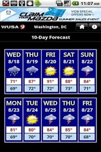 WUSA 9 WEATHER截图2