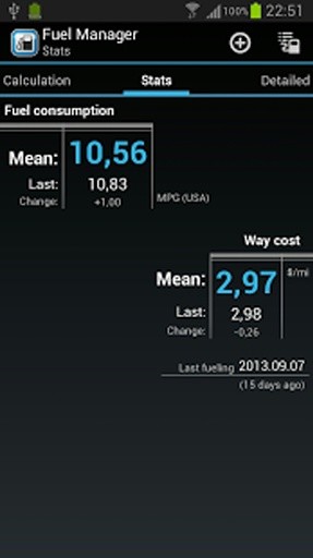 油耗统计 油耗统计Fuel Manager截图4