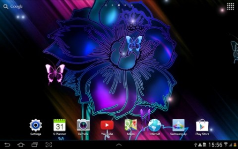 Neon Butterflies Live Wallpaper截图7